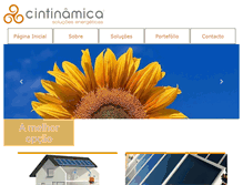 Tablet Screenshot of cintinamica.pt